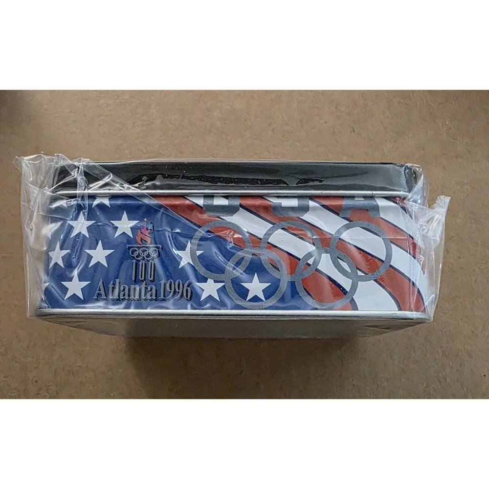 Dale Earnhardt #3 Atlanta 96 USA Set of 2 1:64 NASCAR Collector Tin + 1:24 Car